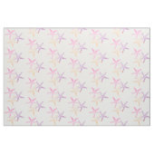 Gewebe des Seelila rosa Gelb starfish-Strandes Stoff (Fat Quarter (45,7 x 55,9 cm))