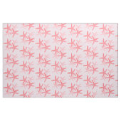 Gewebe des Seerotes Rosa starfish-Strandes Stoff (Fat Quarter (45,7 x 55,9 cm))