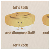 Gewebe des Zimtgebäck-Charakter-| Stoff (Nahaufnahme)