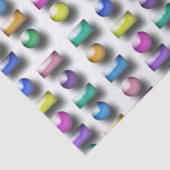 Gewebe - Drei Dimensionen Seidenpapier (Detail)