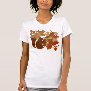"Gewebe-" Eichhörnchen T-Shirt
