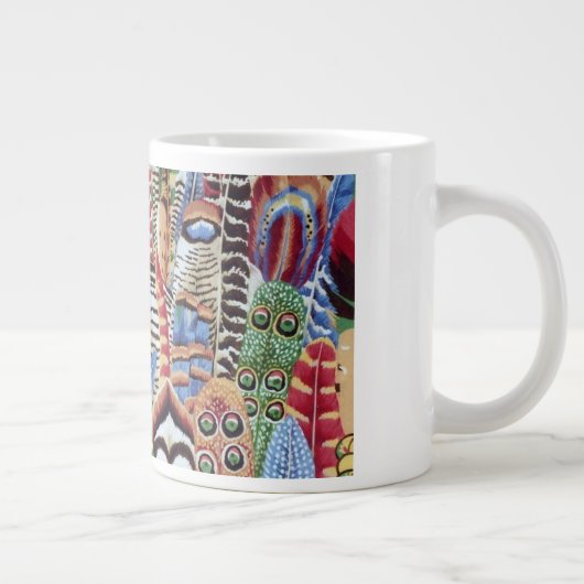 Gewebe-Feder-Tasse Philip Jacobs Jumbo-Tasse (Rechts)