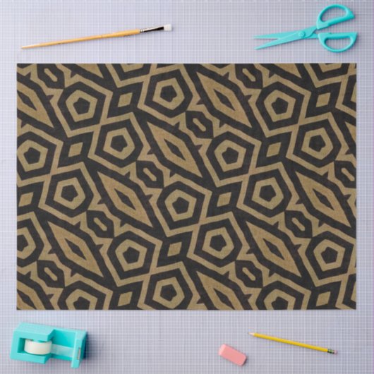 Gewebe für afrikanische Textilien Seidenpapier (Basteln)