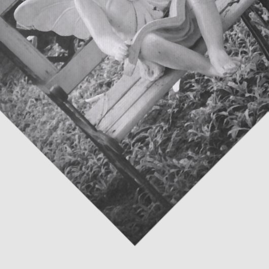 Gewebe für Engel und Sonnenblumen Seidenpapier (Ausschnitt)