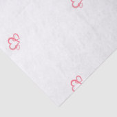 Gewebe für Herz und Liebe Seidenpapier (Detail)