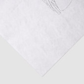 Gewebe für Hochzeiten oder Duschen Seidenpapier (Ausschnitt)