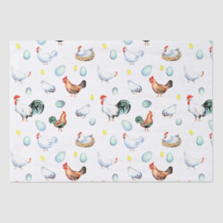 Gewebe für Hühnerfamilien Seidenpapier