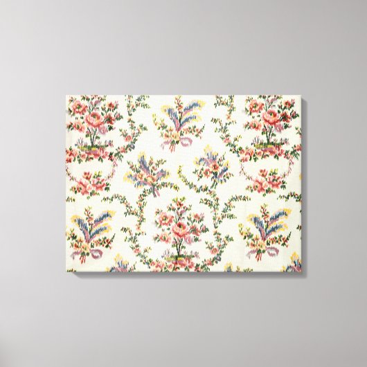 Gewebe für Königin Marie Antoinette am Pala Leinwanddruck (Vorderseite)