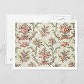 Gewebe für Königin Marie Antoinette am Pala Postkarte (Vorne/Hinten)