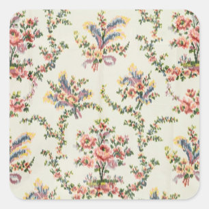 Gewebe für Königin Marie Antoinette am Pala Quadratischer Aufkleber