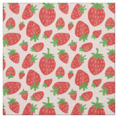 Gewebe für Wasserfarben Erdbeeren Stoff (Muster)