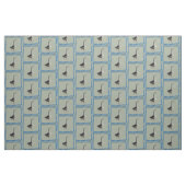 Gewebe - Gänse in gestaffelten Quadraten Stoff (Fat Quarter (45,7 x 55,9 cm))