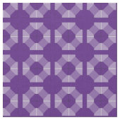 Gewebe - Geometrische Kreise und Quadrate Stoff (Nahaufnahme)