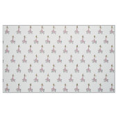 Gewebe-Giraffe rosa gemalt Stoff (Fat Quarter (45,7 x 55,9 cm))