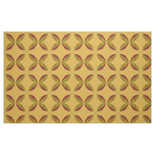 Gewebe - Graphic Leaf Stoff (Fat Quarter (45,7 x 55,9 cm))