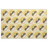 Gewebe Herr-Cool Sunglasses Emoji Pattern Stoff (Fat Quarter (45,7 x 55,9 cm))