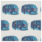 Gewebe Hippie Van Custom Combed Baumwolle(56" Stoff (Muster)