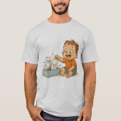 Gewebe in Schwierigkeiten T-Shirt (Vorderseite)