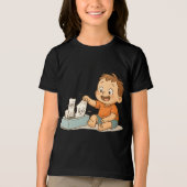 Gewebe in Schwierigkeiten Tri-Blend Shirt (Vorderseite)