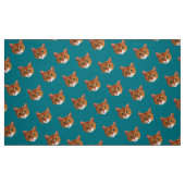 Gewebe: Ingwerkatzen Stoff (Fat Quarter (45,7 x 55,9 cm))