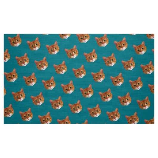 Gewebe: Ingwerkatzen Stoff (Fat Quarter (45,7 x 55,9 cm))