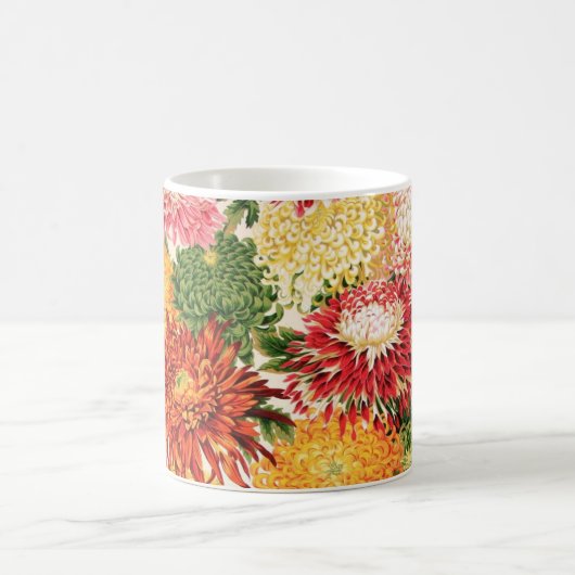 Gewebe-japanische Chrysantheme-Tasse Philip Jacobs Kaffeetasse (Mittel)