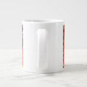 Gewebe-Kaktus-Dahlie-Tasse Philip Jacobs Jumbo-Tasse (Rückseite)