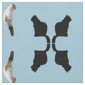 Gewebe - Kaleidoskop Katzen Stoff (Nahaufnahme)