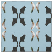 Gewebe - Kaleidoskop Katzen Stoff (Muster)