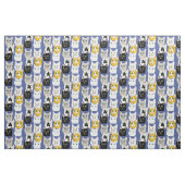 Gewebe - KatzenFaces Stoff (Fat Quarter (45,7 x 55,9 cm))