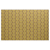 Gewebe - Konzentrierte gezackte Kreise Stoff (Fat Quarter (45,7 x 55,9 cm))