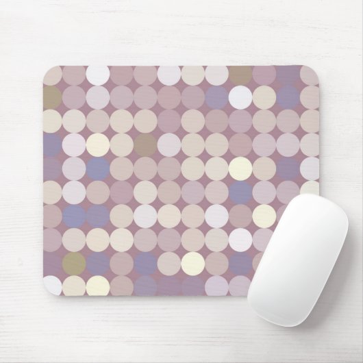 Gewebe kreist abstraktes Muster ein Mousepad (Mit Mouse)