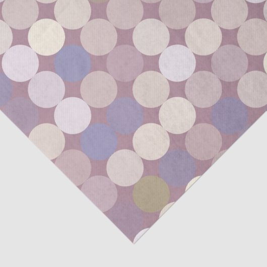 Gewebe kreist abstraktes Muster ein Seidenpapier (Ausschnitt)