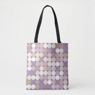 Gewebe kreist abstraktes Muster ein Tasche