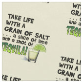 GEWEBE - Leben, Salz, Limon, TEQUILA! Stoff (Nahaufnahme)