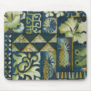 Gewebe mit 1950 Hawaiianern Mousepad