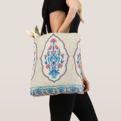 Gewebe mit Blumen nahtlos im ethnischen Stil Tasche (Von Nahem)