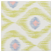 Gewebe mit grünem Katzenmuster Stoff (Nahaufnahme)