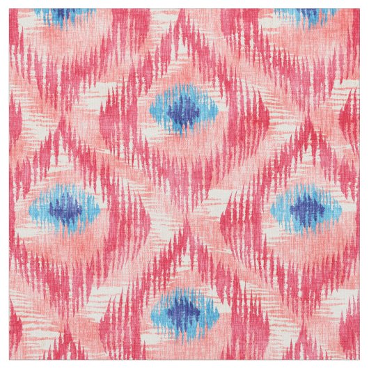 Gewebe mit ikat-Muster Stoff (Nahaufnahme)