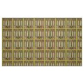 Gewebe mit "Kunst-und Handwerks-" stilisiertem Stoff (Fat Quarter (45,7 x 55,9 cm))