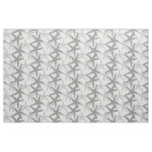 Gewebe Nautische Seesterne abstrakt grau Stoff (Fat Quarter (45,7 x 55,9 cm))