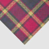 Gewebe oder Decoupage Paper - Schottischer Tartan Seidenpapier (Detail)