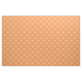 Gewebe: Orange Herzen Stoff (Yard (91,4 cm))