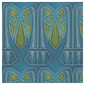 Gewebe - Palmbaumdesign Stoff (Nahaufnahme)