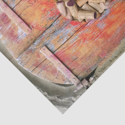 Gewebe Papier Holzkorken (Ausschnitt)