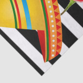 Gewebe Papier Mexikanische Hot-Paprikaschoten Schw (Ausschnitt)