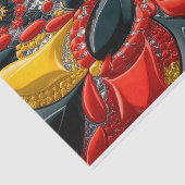 Gewebe-Papier mit deutscher Farbgestaltung Seidenpapier (Ausschnitt)