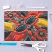 Gewebe-Papier mit deutscher Farbgestaltung Seidenpapier (Handwerk)