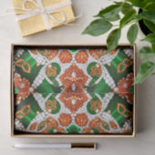 Gewebe-Papier mit irischer Farbgestaltung Seidenpapier (Geschenk)