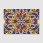 Gewebe-Papier mit kolumbianischer Farbgestaltung Seidenpapier (Vorderseite)